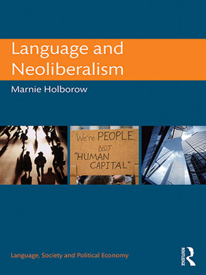cover image of Language and Neoliberalism